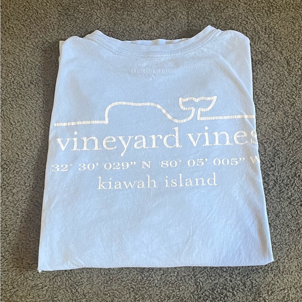Vineyard Vine Kiawah Island, blue size S short sleeve tshirt